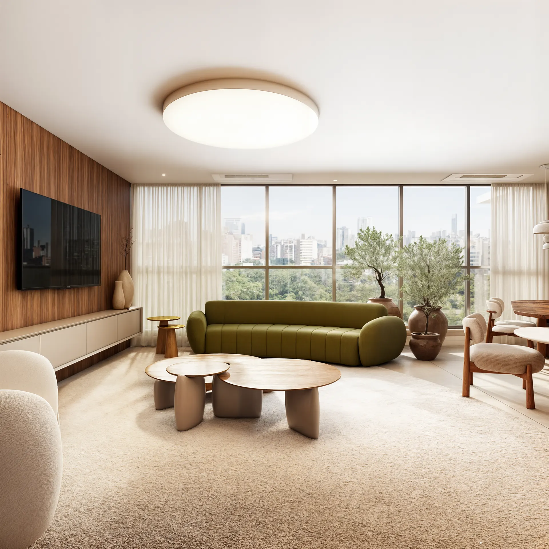 Living do apartamento Legend