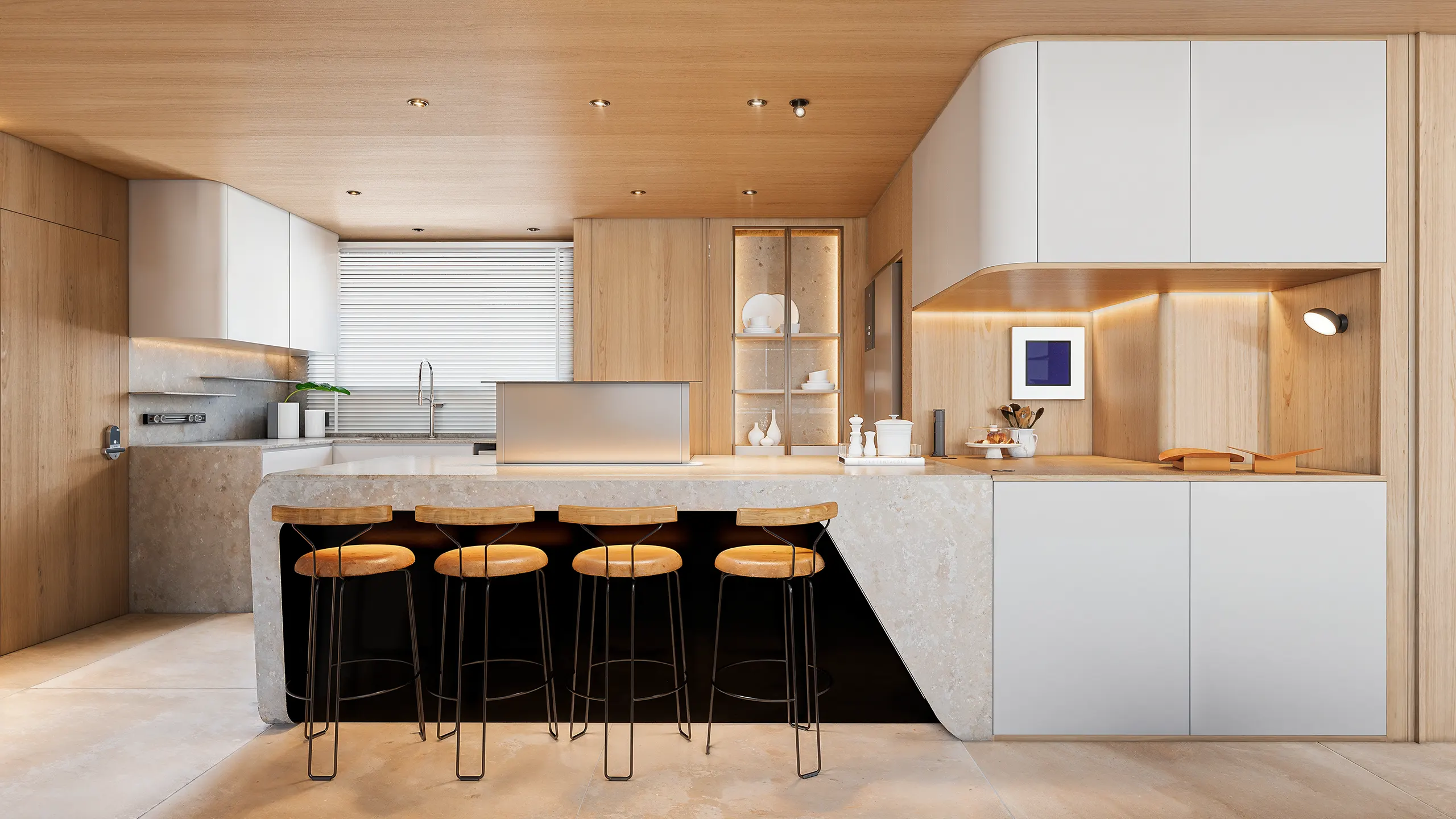 Cozinha do apartamento Caminhos da Lapa